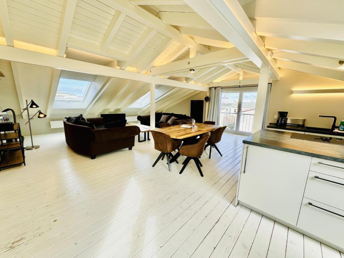 Ferienwohnung Seesicht รอสต็อค ภายนอก รูปภาพ
