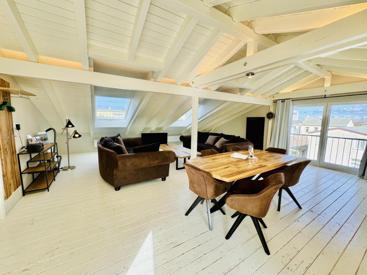 Ferienwohnung Seesicht รอสต็อค ภายนอก รูปภาพ