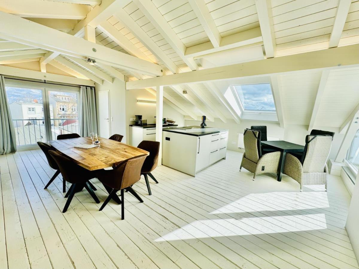 Ferienwohnung Seesicht รอสต็อค ภายนอก รูปภาพ